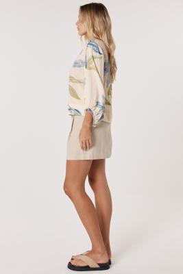 Anthea White Floral Blouse