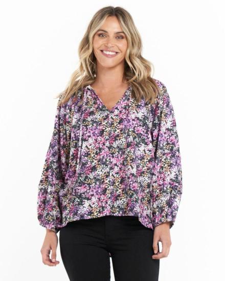 Betty Basics Fleur Blouse