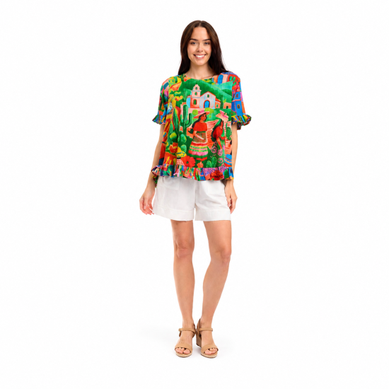 Citadelle Print Fill Top
