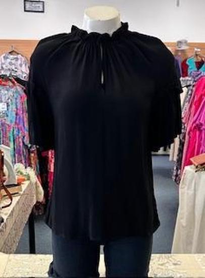 Sass Tessa Black Top
