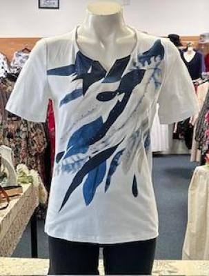 Vivid V Neck T/Shirt