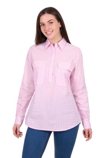 Clara Women's 1/2 Placket L/S Shirt