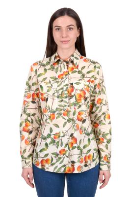 Zia Women's Half Placket Long Sleeve Shirt