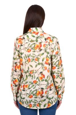 Zia Women's Half Placket Long Sleeve Shirt