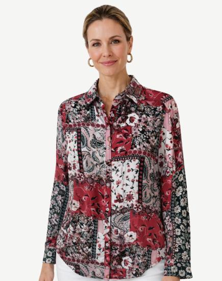Rose Florentine Long Sleeve Shirt